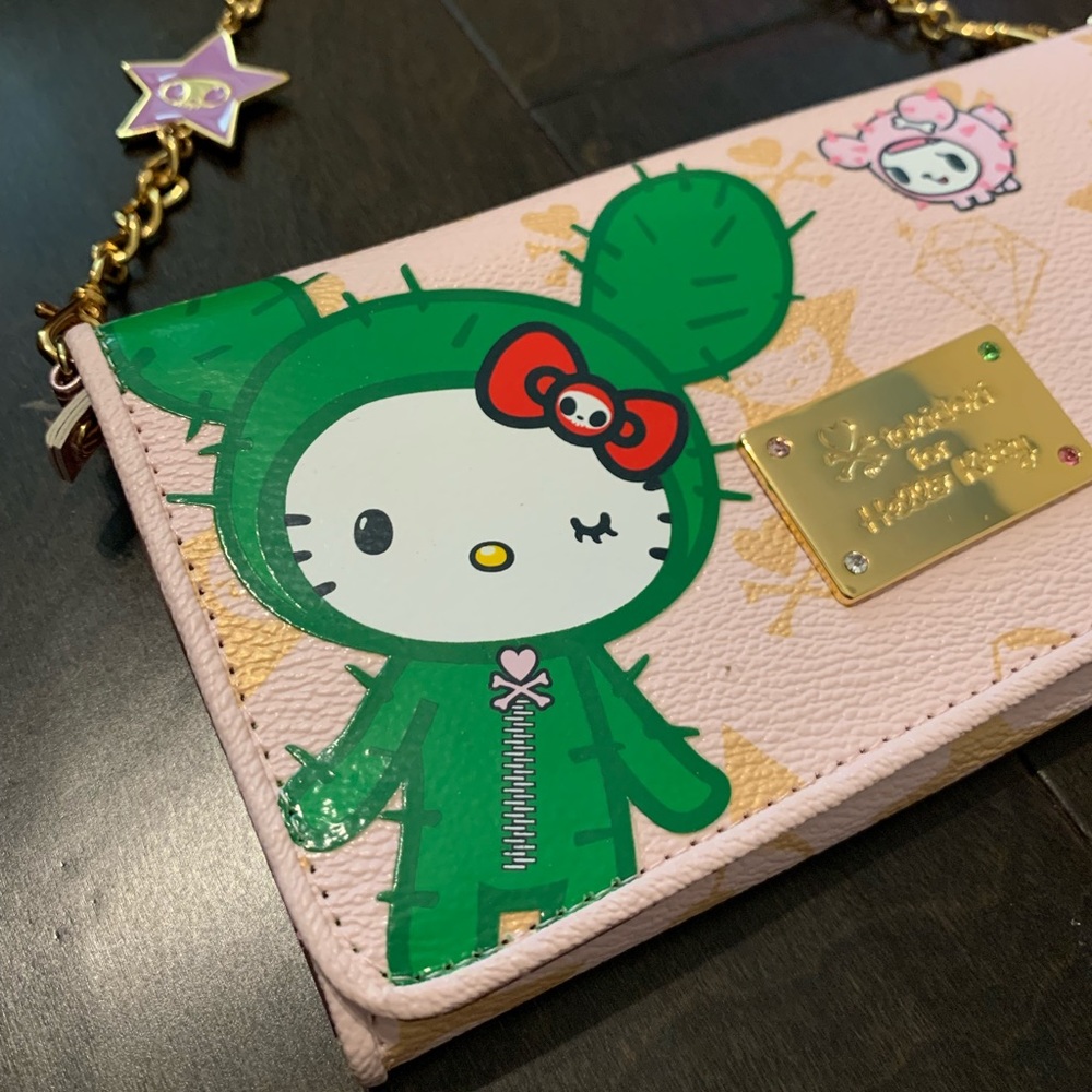 tokidoki x Hello Kitty Wristlet (Pink)